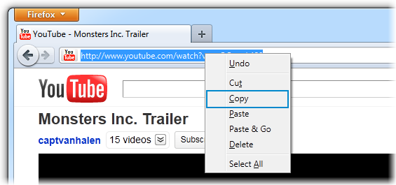 how to copy youtube video to computer