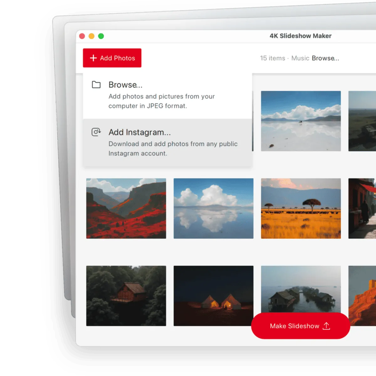 4K Slideshow Maker | 免费制作炫酷幻灯片 | 4K Download