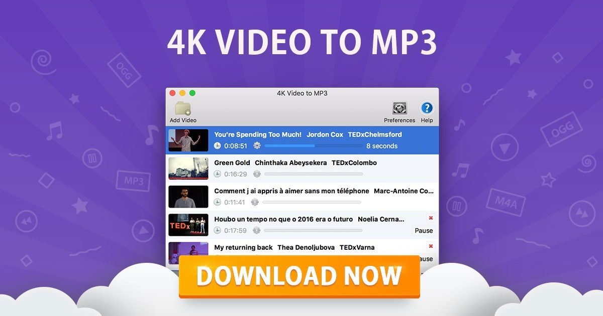 4K Video to MP3 screenshot