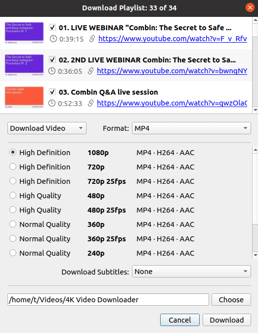 Youtube チャンネルのダウンロード方法 4k Download