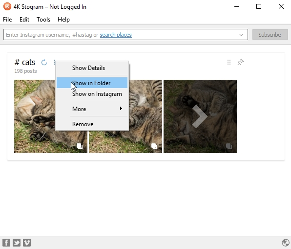 download the new for windows 4K Stogram 4.6.3.4500