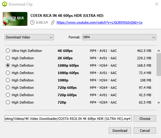 youtube 1080 p download