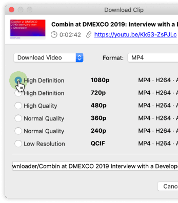 youtube to mp4 converter for mac