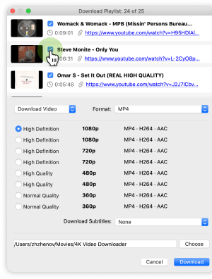 download an entire youtube playlist mp4